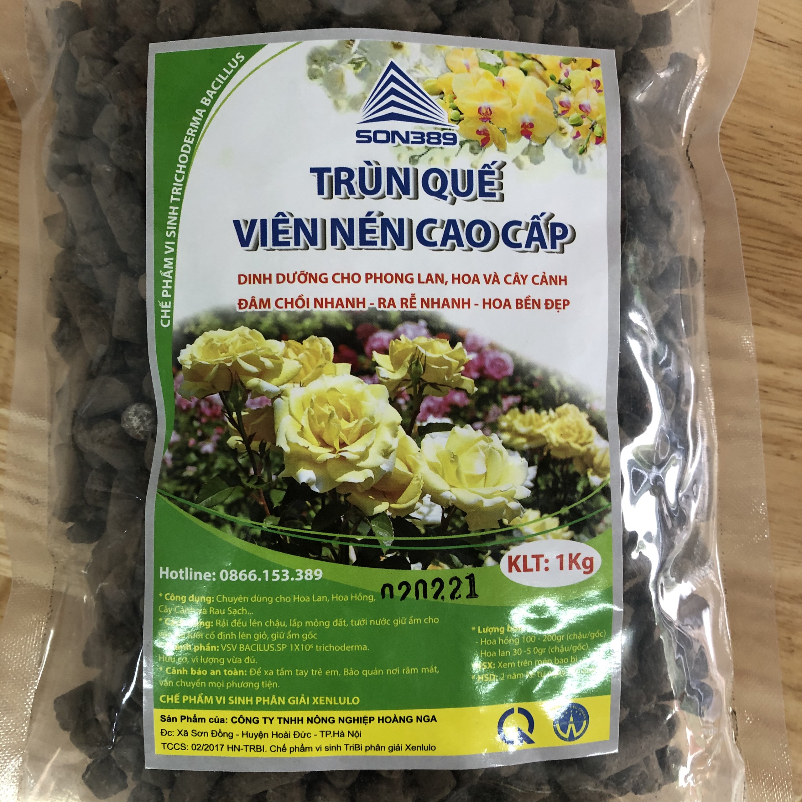 Phân trùn quế viên nén 1kg; phân viên nén trùn quế tan chậm; phan-trun-que; phan-trun-que-vien-nen; phan-tan-cham