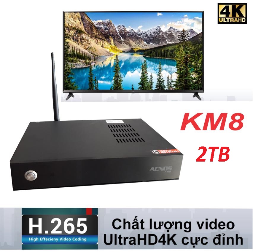 Đầu karaoke Wifi Youtube Acnos KM8 Kèm Ổ Cứng 2T gắng trong đã chép nhạc