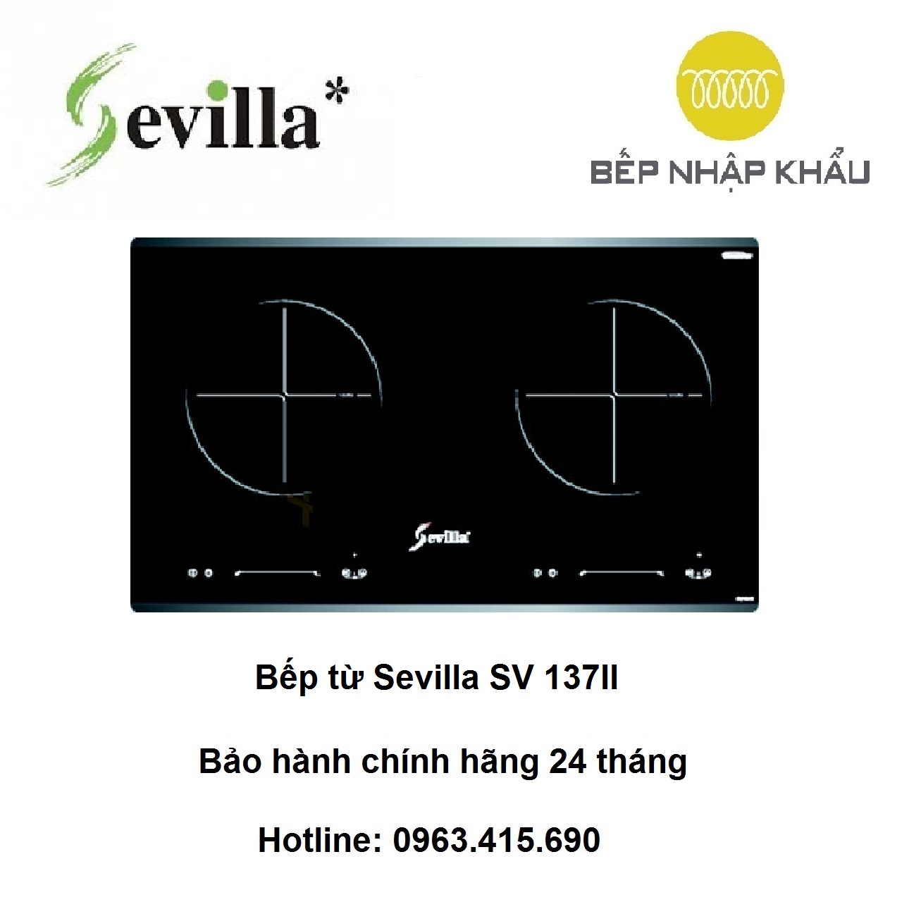 Bếp từ sevilla sv-137ii