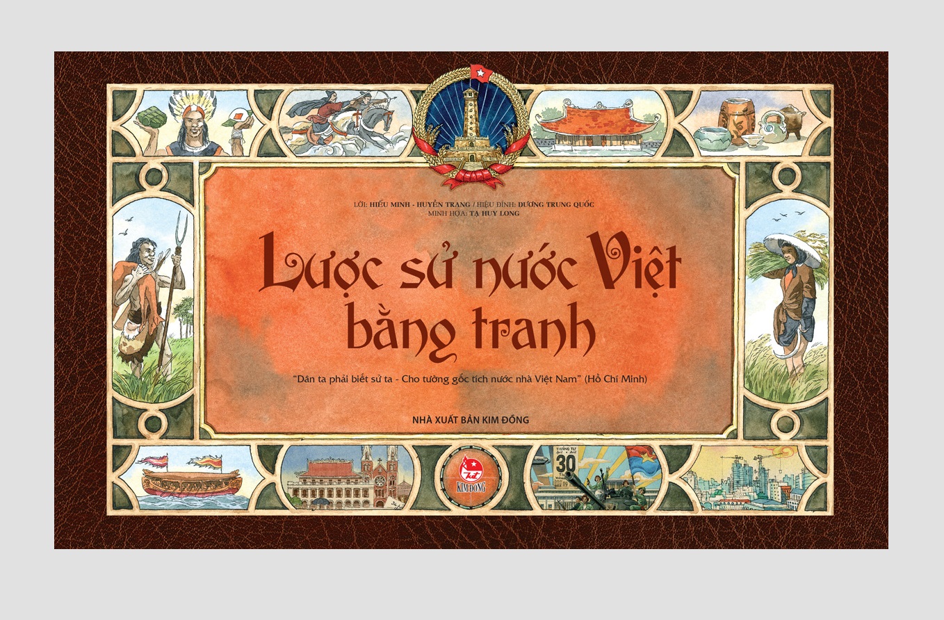 Sách - lược sử nước việt bằng tranh