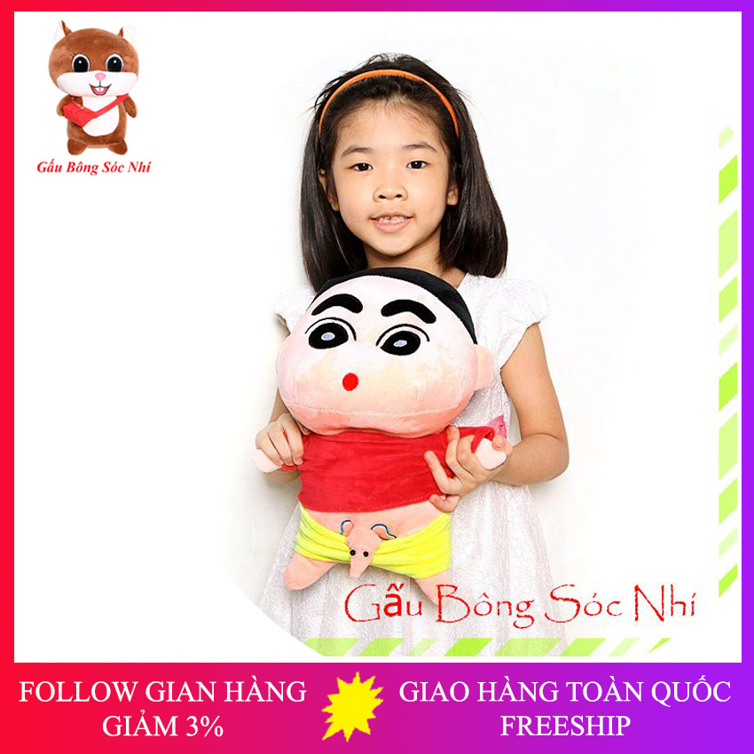 Gấu Bông Shin Cậu Bé Bút Chì Ngộ Nghĩnh