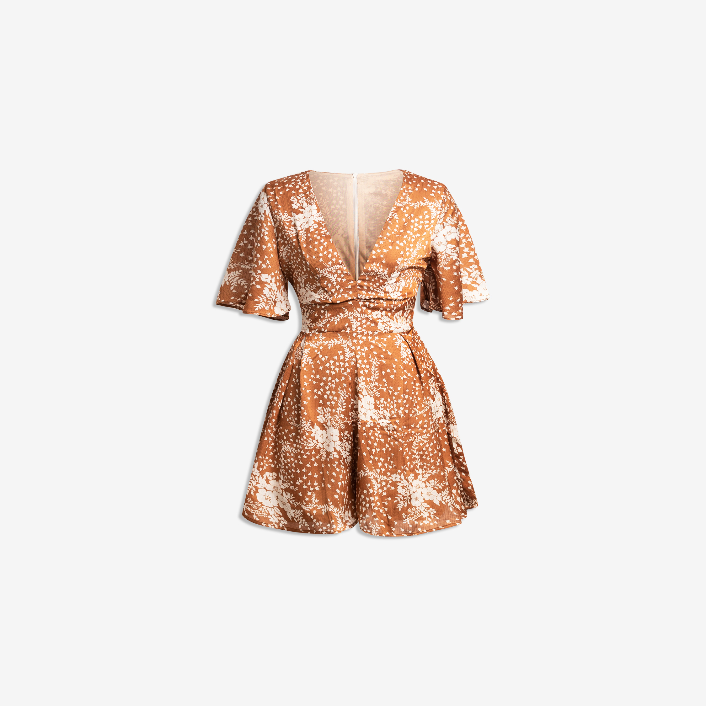 Machnhaduong - jumpsuit lụa hoa nhí - divi jumpsuit