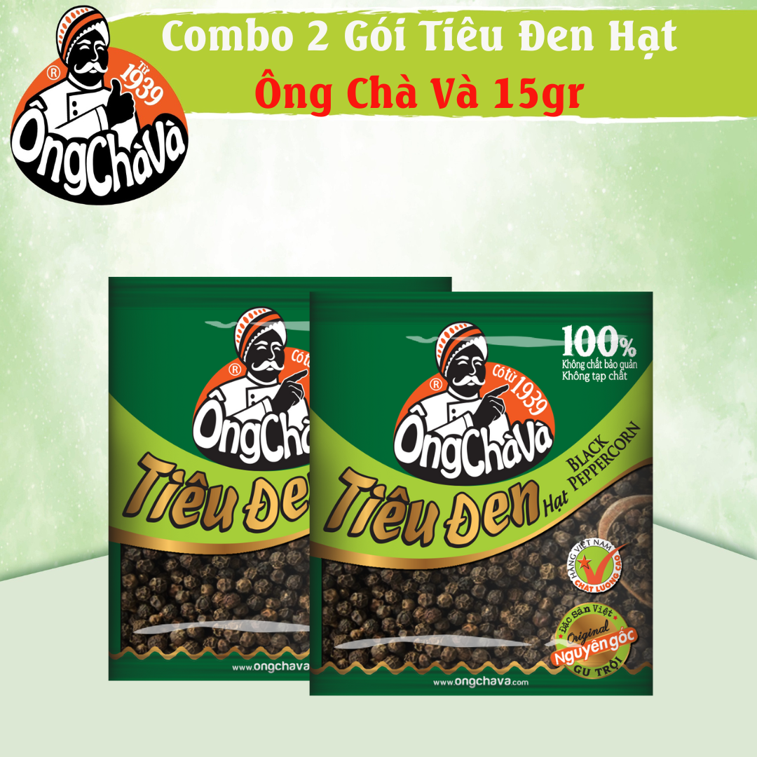 Combo 2 gói tiêu đen hạt
