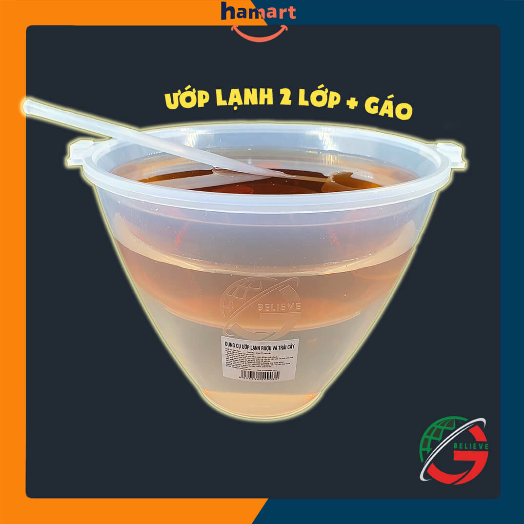 Bát Ướp Lạnh Ruou G7 Made in Vietnam Bát Đựng Ruou Ướp Lạnh Kèm Gáo Múc Cao Cấp