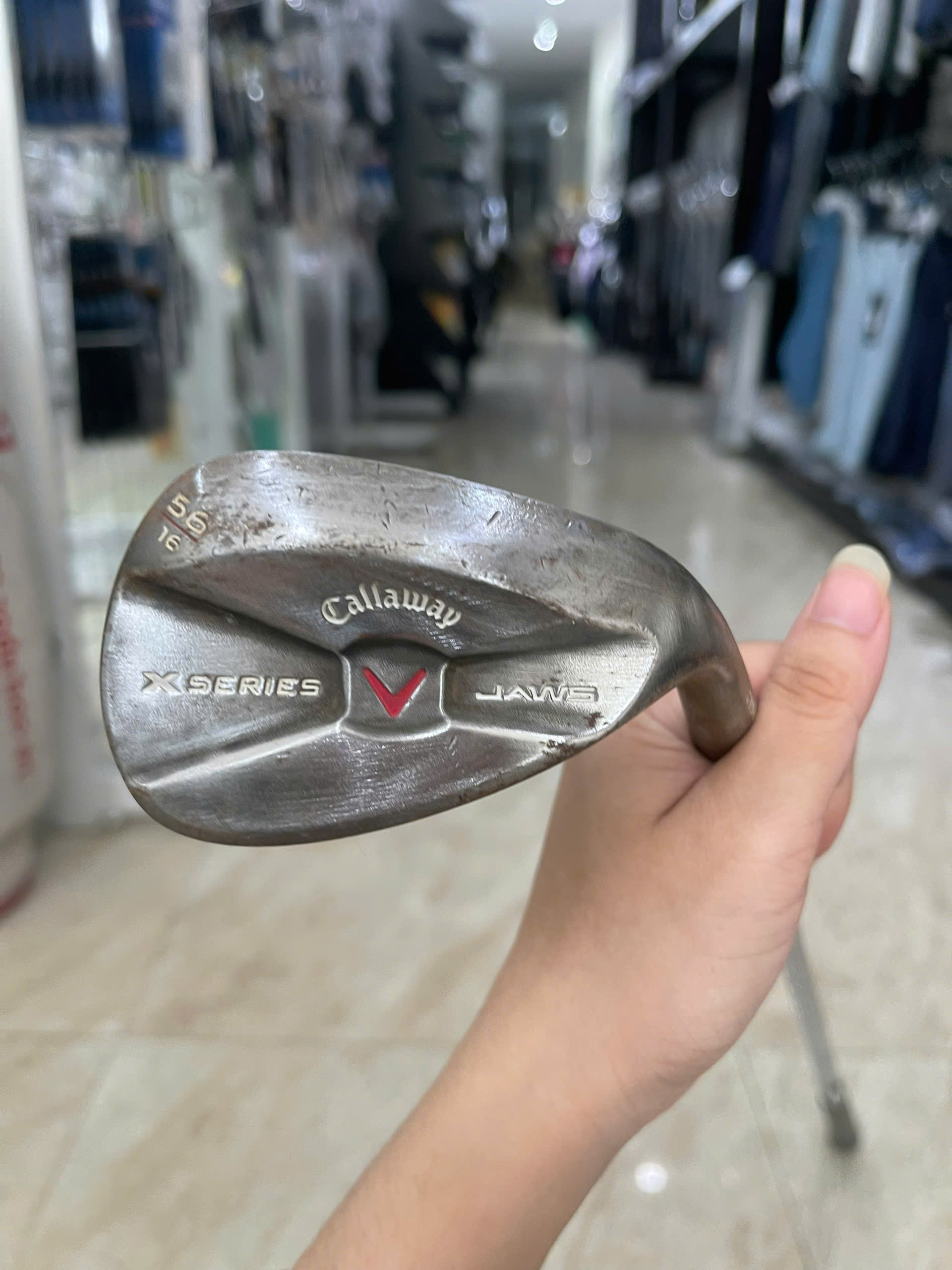 2Nd Callaway Wedge Golf Club 56*16 Jaws - Nspro 950- Secondhand- 7247
