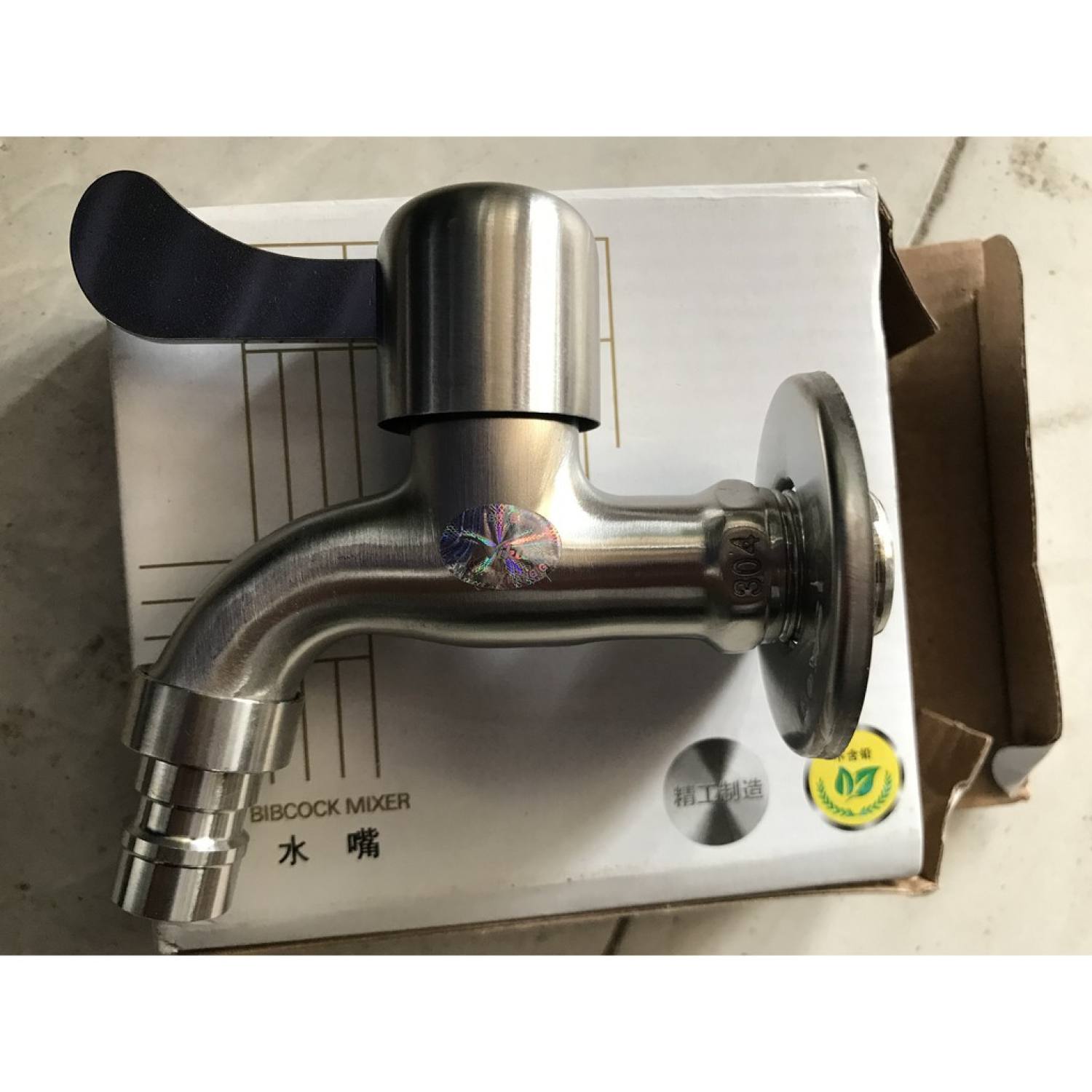 hàng có sẵn vòi hồ inox 304 ren 21 và ren 27 siêu bền