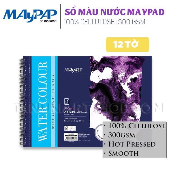 Giấy vẽ màu nước MayPad