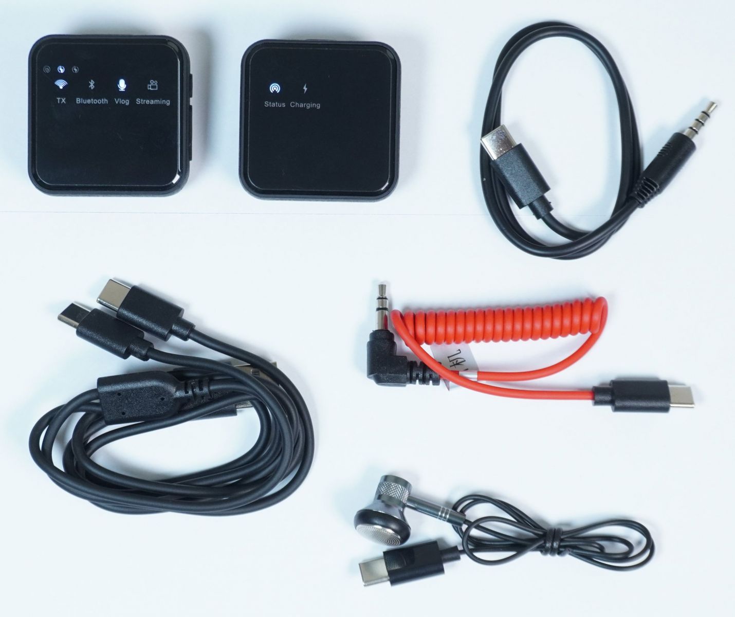 Micro cài áo Wireless MTMax V1-Pro - Mic thu âm không dây kết hợp sound