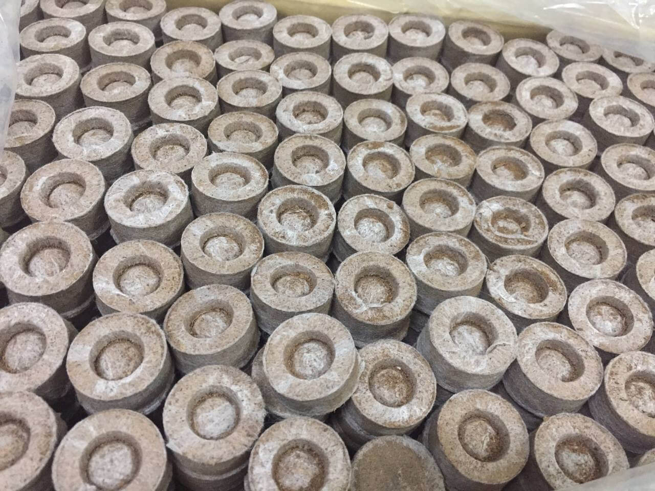 50 viên nén xơ dừa - ươm hạt giống - viên nén trồng cây thủy canh | Vạn Tín Store