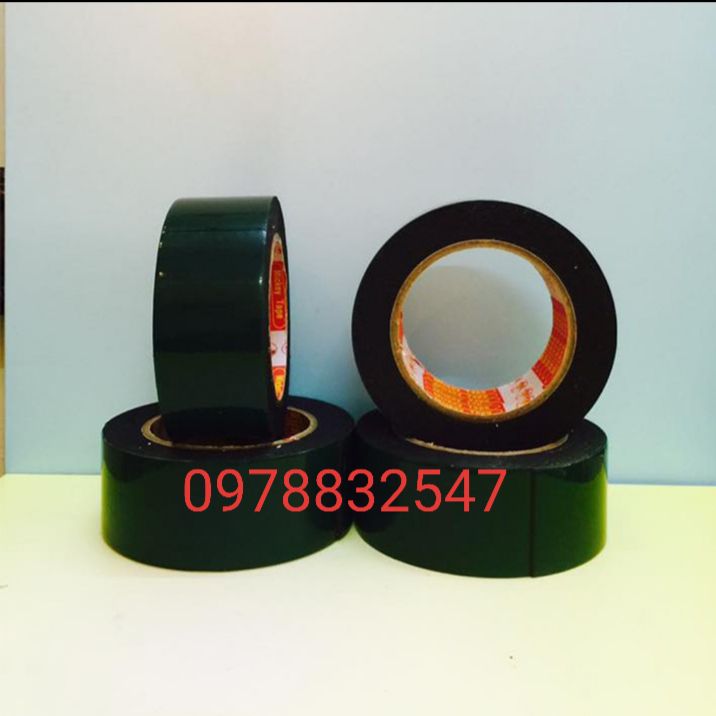 1 cuộn băng keo xốp 2 mặt xanh đen 5cm