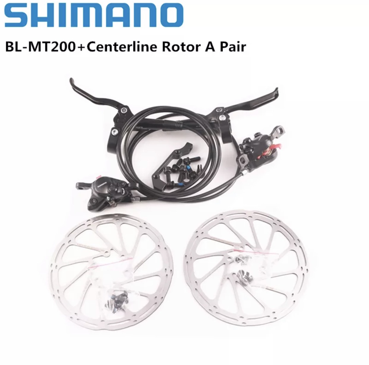 Phanh dầu shimano mt200