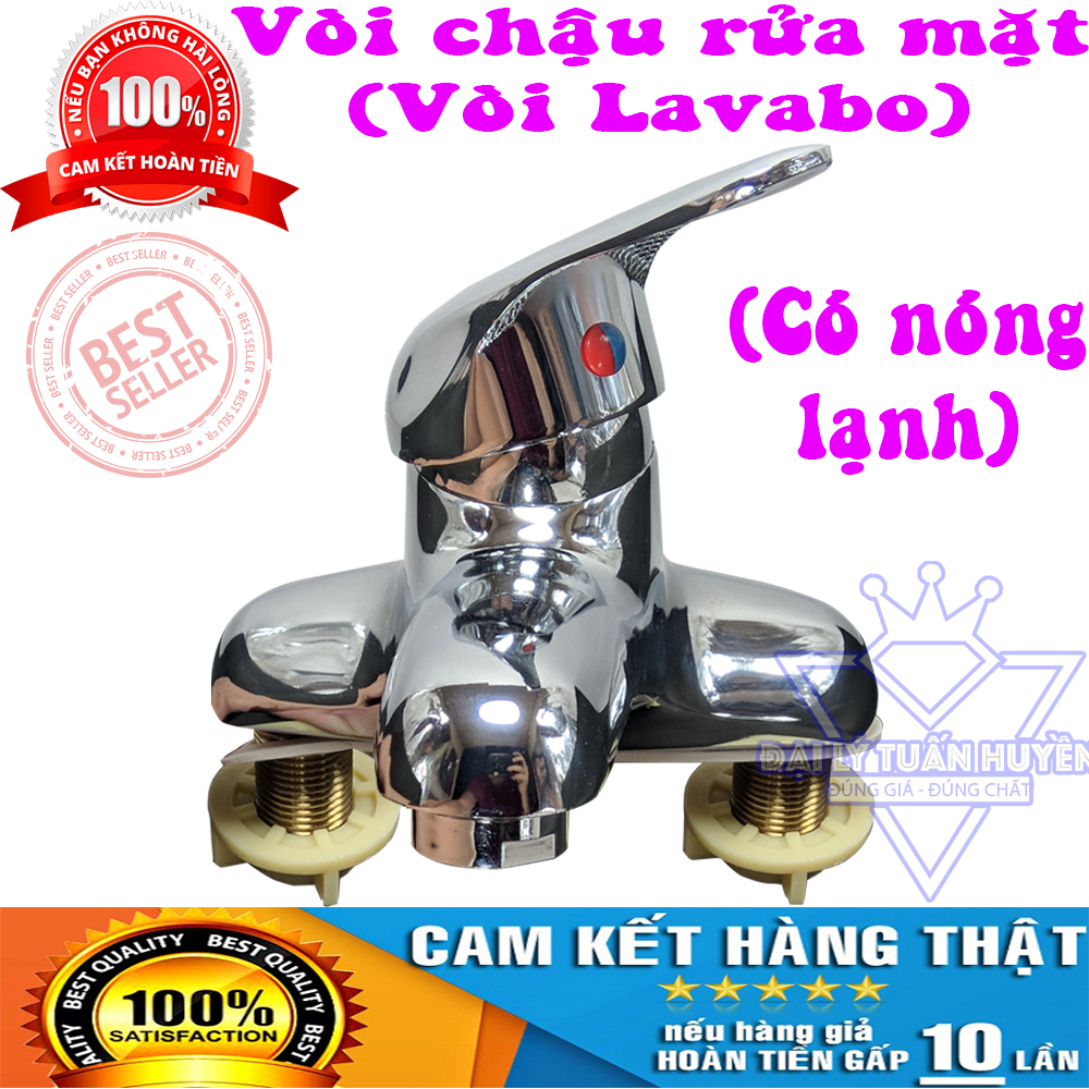 Vòi chậu rửa mặt / Vòi lavabo có nóng lạnh giá rẻ