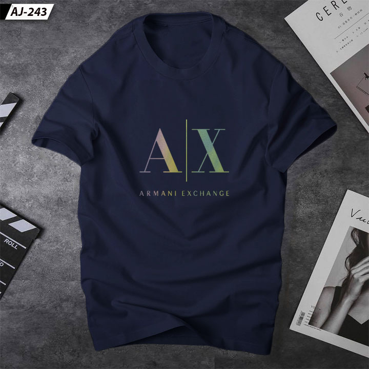 Áo thun nam american AX5M phản quang 7 màu sắc nét ,áo nam big size vải cotton 4 chiều cao cấp thoáng mát | ursport