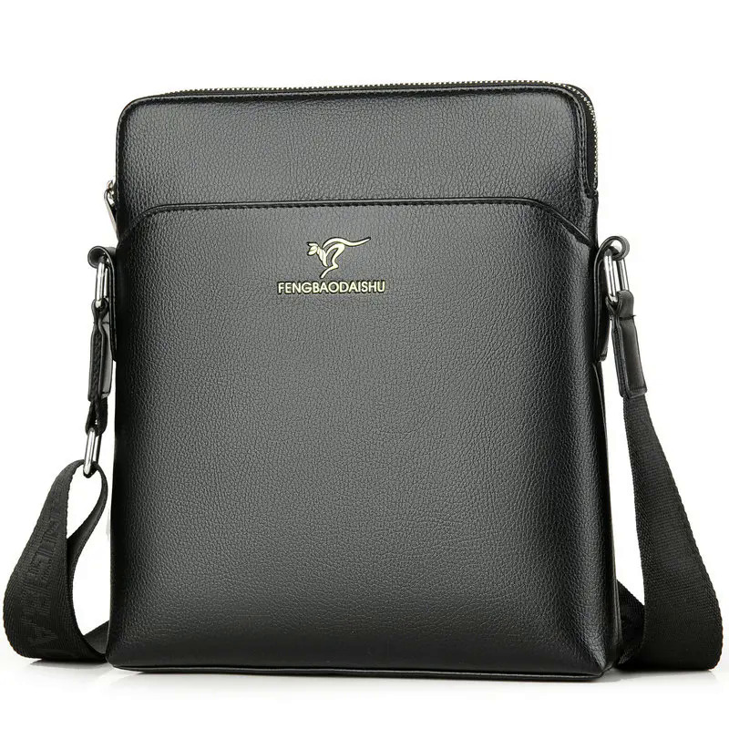 2023 phong cách Hàn Quốc của nam giới kinh doanh Vai Túi Chất lượng cao PU Leather Messenger Túi cho nam giới phong cách thanh lịch nam Crossbody người đàn