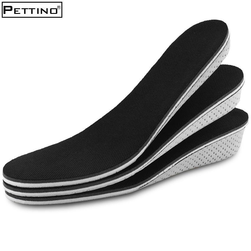 [VOUCHER 30K - MUA 2 GIẢM 5%] [COMBO 02 CẶP LÓT GIÀY] Lót giày thể thao nam, lót giày nam, lót giày tăng chiều cao 1.5 cm, 2.5 cm, 3.5 cm dành cho cả nam và nữ PETTINO - LLTX03