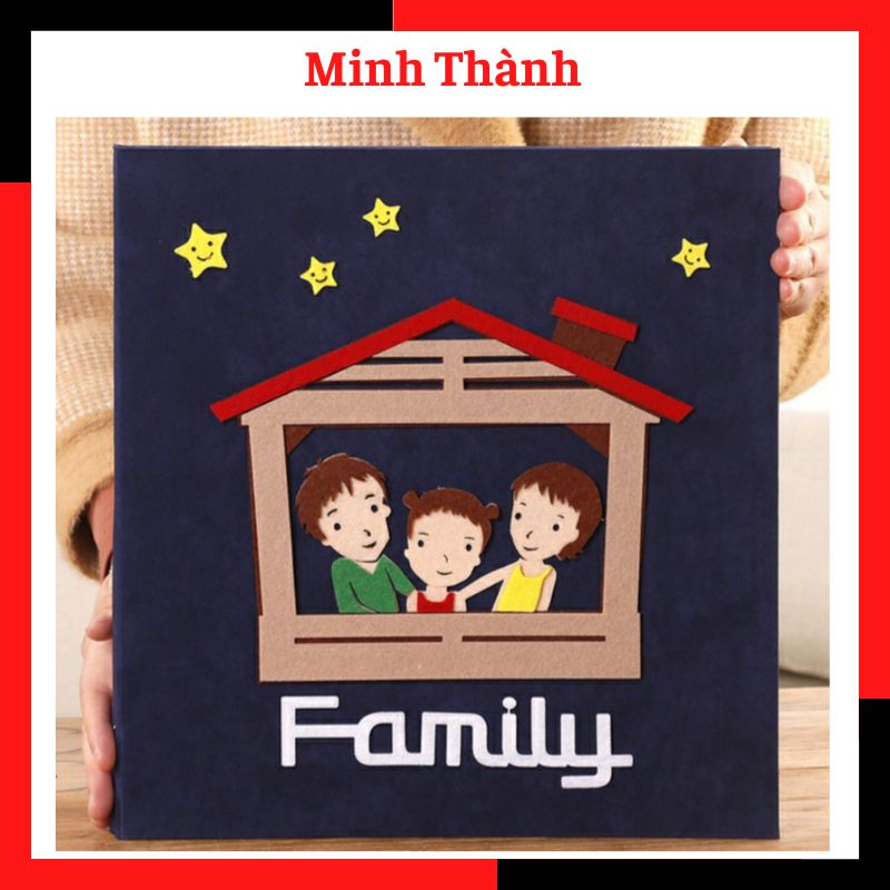 Album đựng ảnh 10x15 đựng được 600 ảnh bìa dạ siêu to khổng lồ
