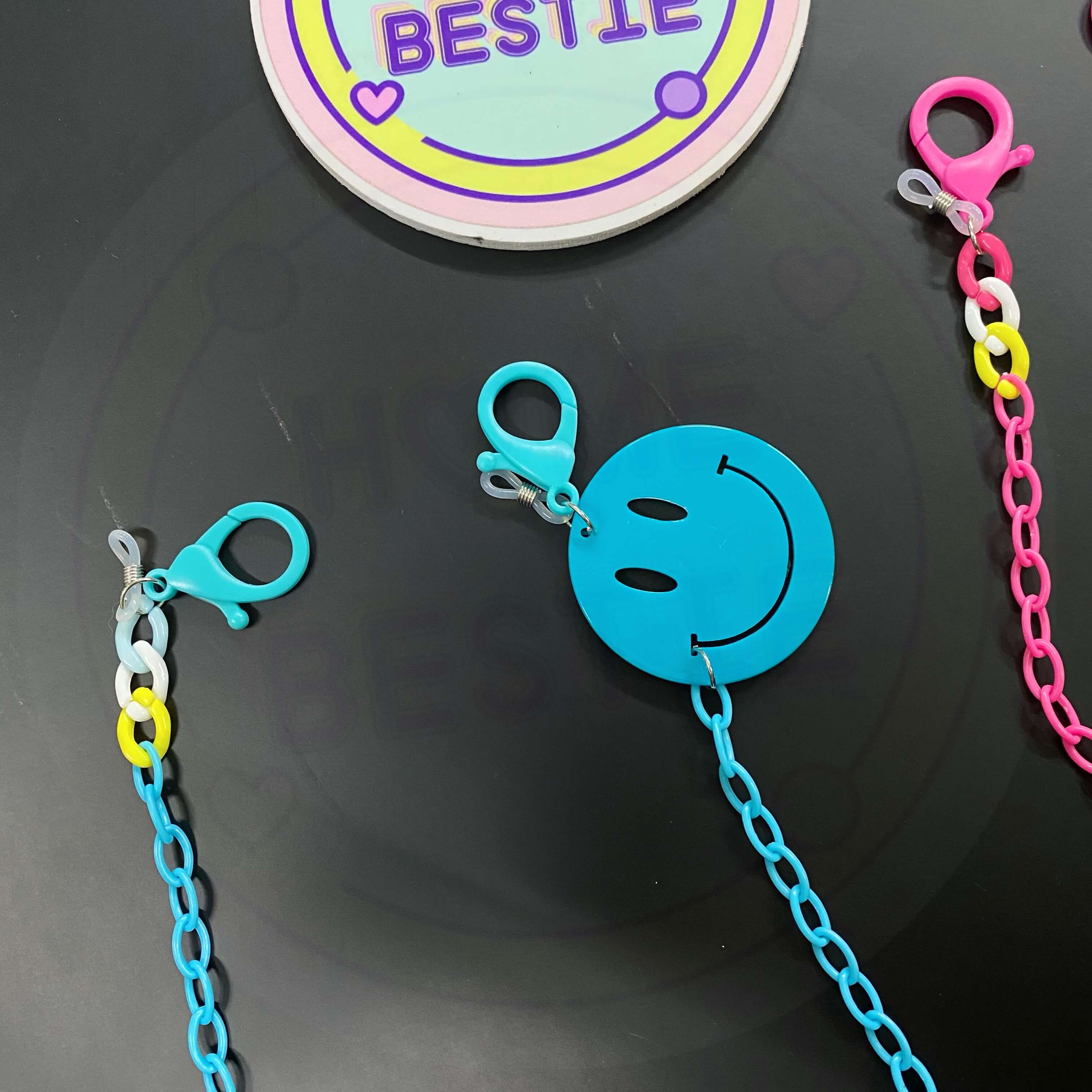 [Hàng Mới & Cute Lắm] Dây Đeo Khẩu Trang Cho Chống Thất Lạc Phong Cách Hàn Quốc Mặt Cười- Dây Đeo Mask Cute Chất GD0028