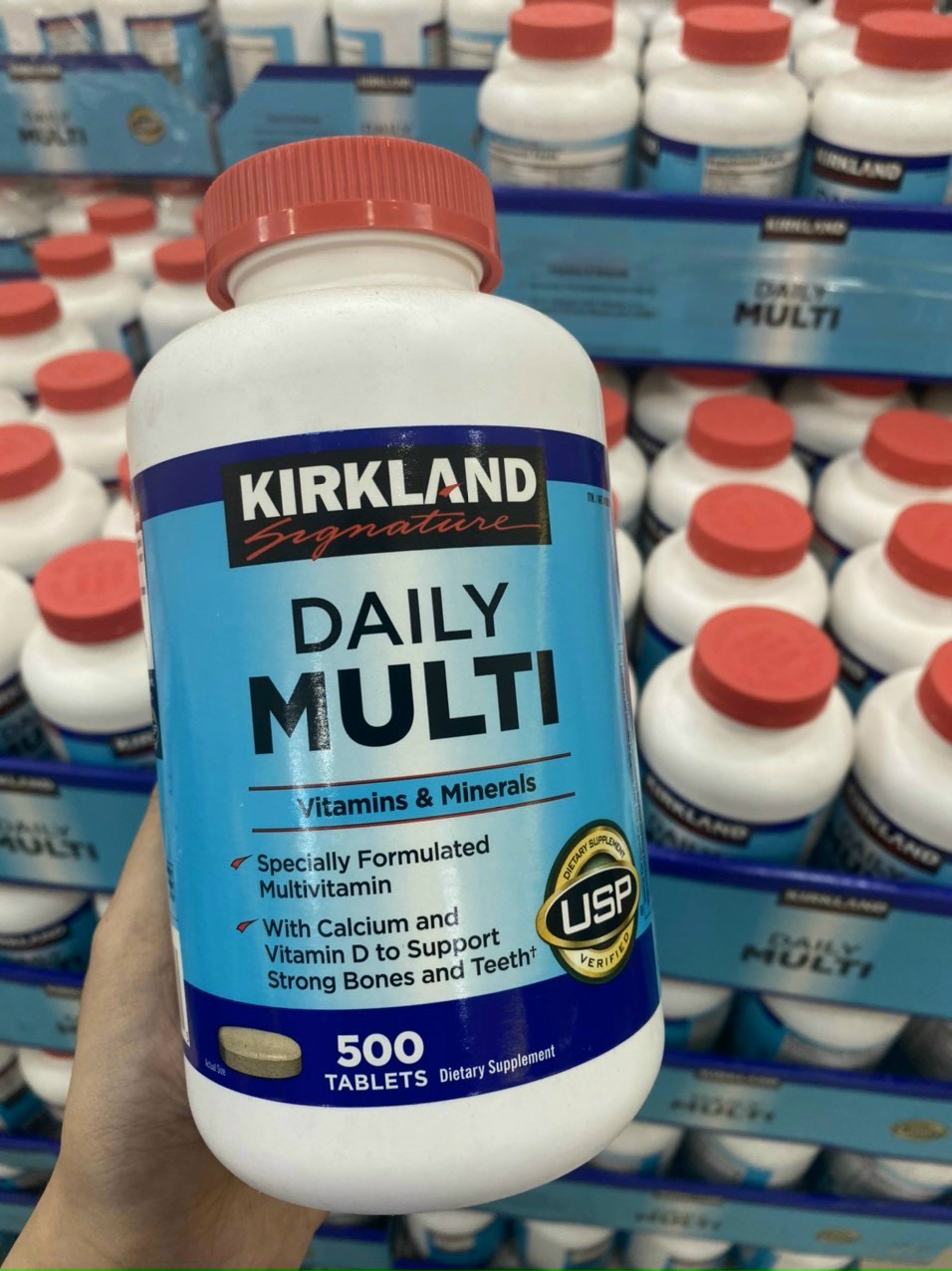Viên Uống Bổ Sung Vitamin Tổng Hợp Daily Multi Kirkland - Date 5.2025