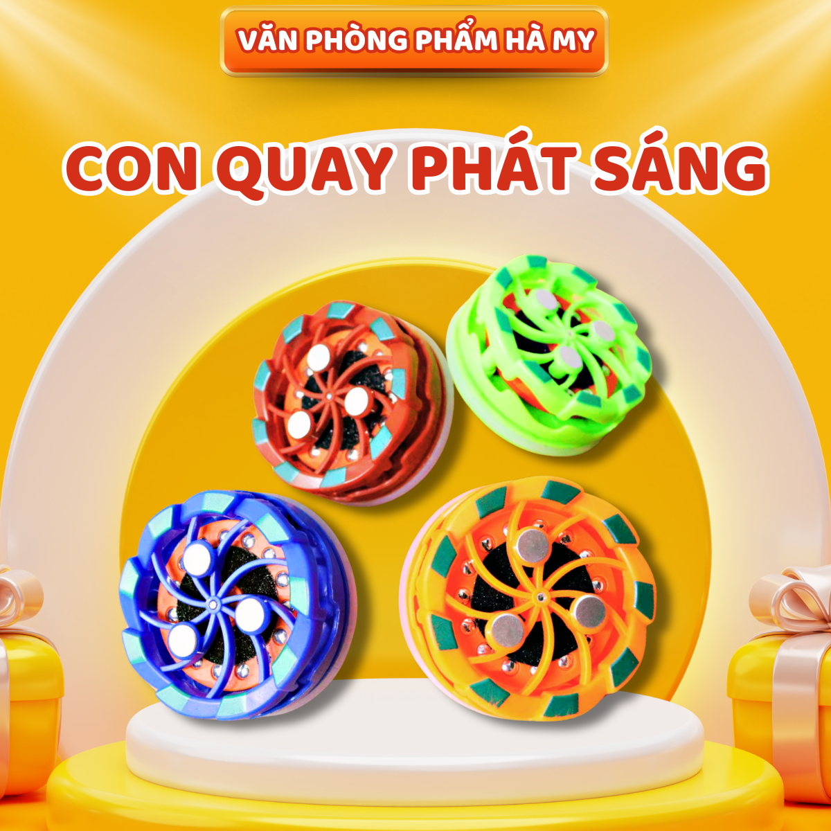  Con Quay vô cực phát sáng siêu hot con quay tạo tia sét đồ chơi con quay hồi chuyển độc đáo 