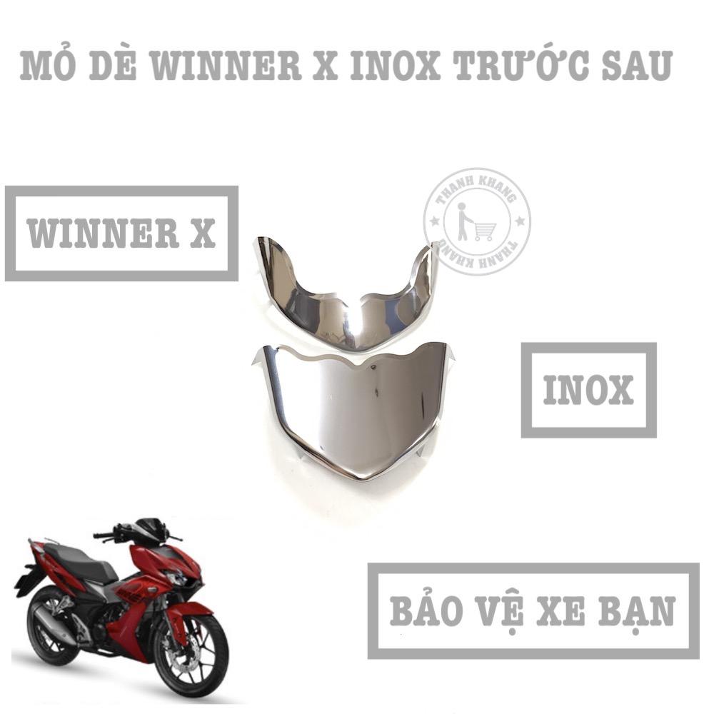 Mỏ dè Winner X inox trước sau Thanh Khang PVN85 PVN86