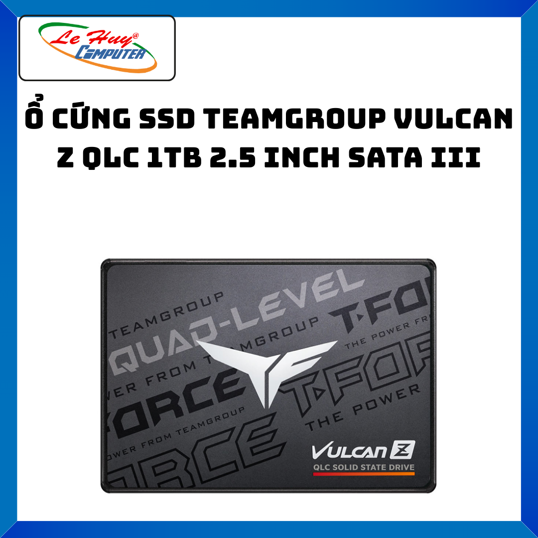 Ổ Cứng SSD TeamGroup VULCAN Z QLC 1TB 2.5 Inch SATA III - Hàng Chính Hãng