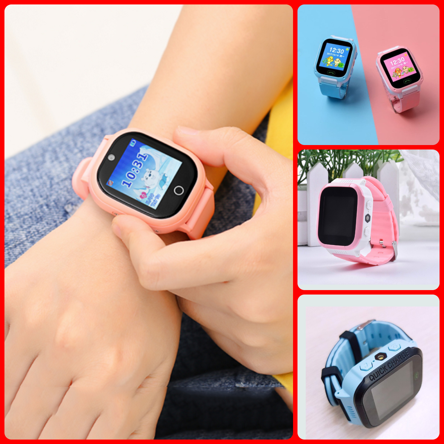 Đồng hồ định vị trẻ em thông minh đồng hồ định vị gps cho trẻ em chính hãng, đồng hồ định vị trẻ em chống nước - thông minh - lắp sim - video call, định vị gps an toàn cho bé