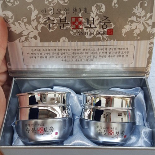 Kem cặp làm mờ vết nám Whitening Anti Fleck Hàn Quốc