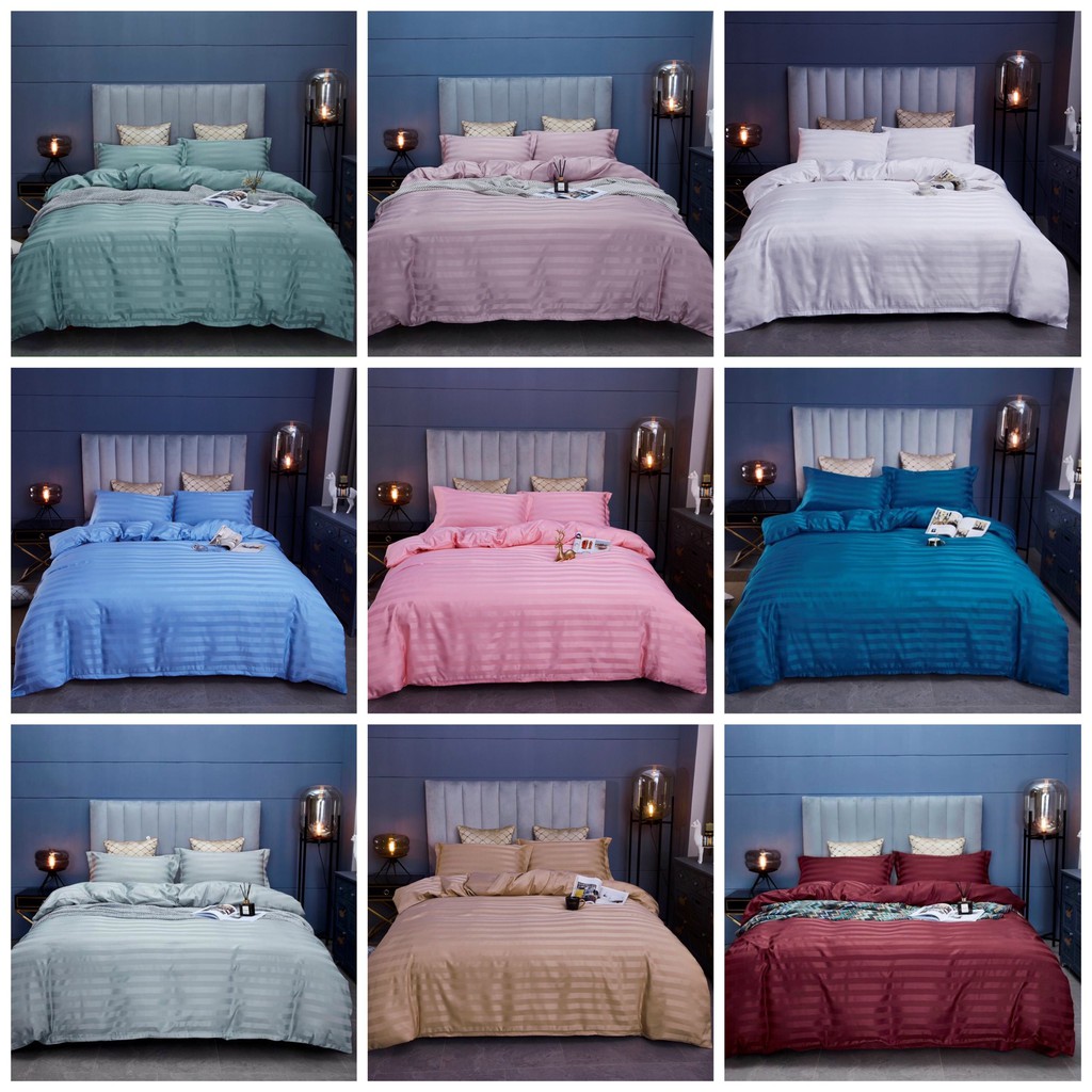 Chăn/mền cotton sọc 3f