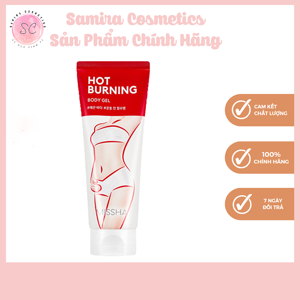 Kem Tan Mỡ Bụng Đùi Missha Hot Burning Hàn Quốc sử dụng hiệu quả 200ml
