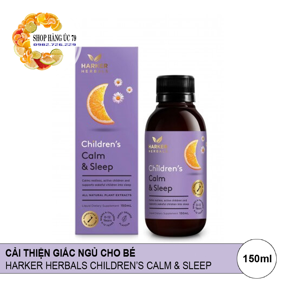 Harker herbals children’s calm & sleep - ngủ ngon