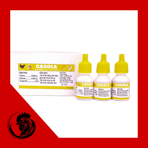 CASOLA - CHUYÊN ĐẸN, NẤM, LÁC GÀ ĐÁ - 1 lọ 10ml