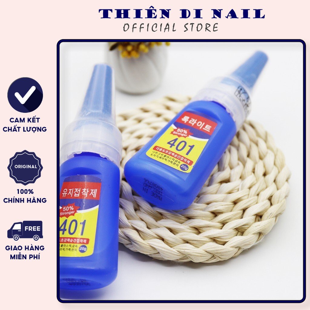 Keo 401 gắn móng siêu chắc THIÊN DI NAIL