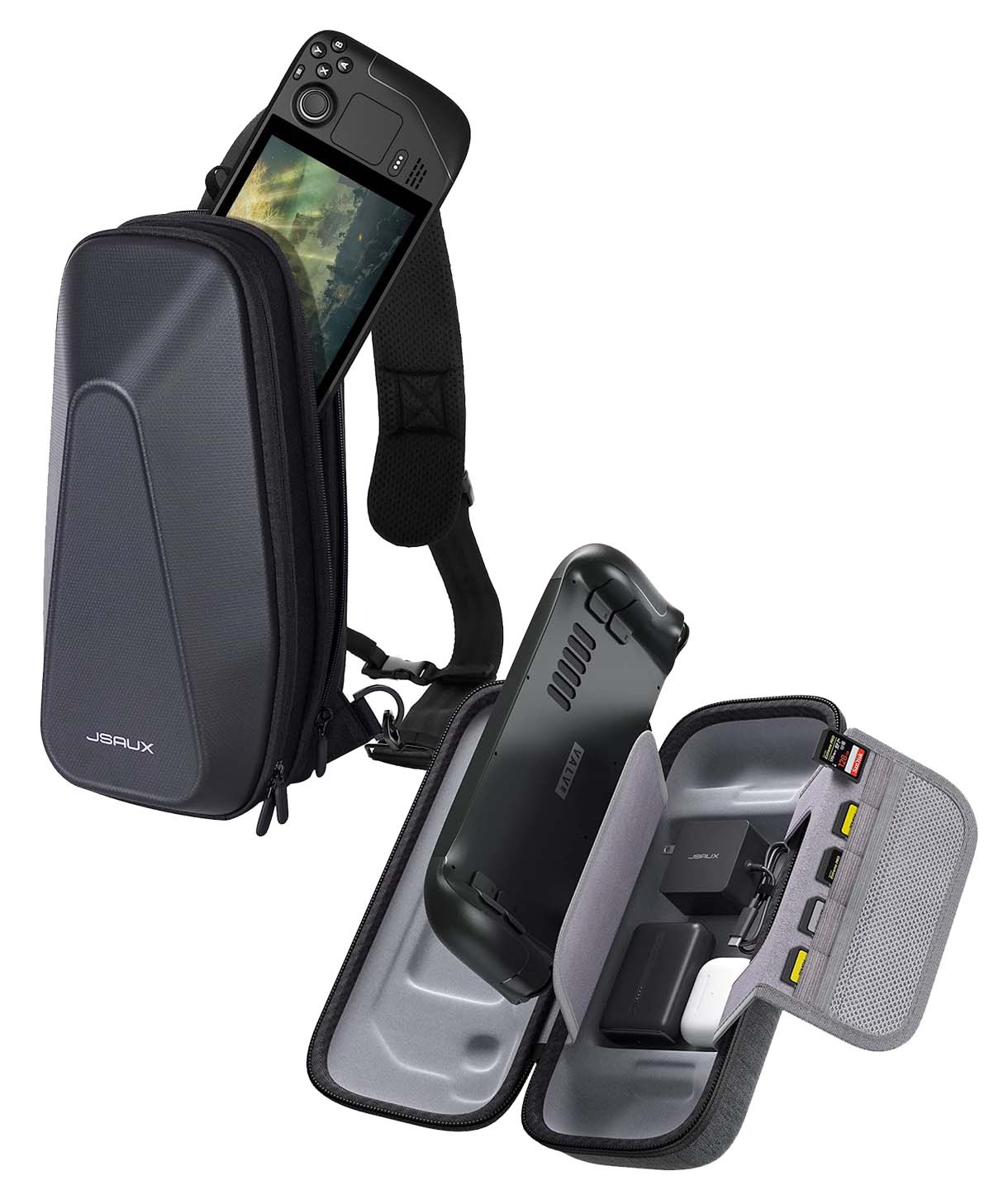 Túi chống shock JSAUX cho máy chơi game Steam Deck và ROG Ally