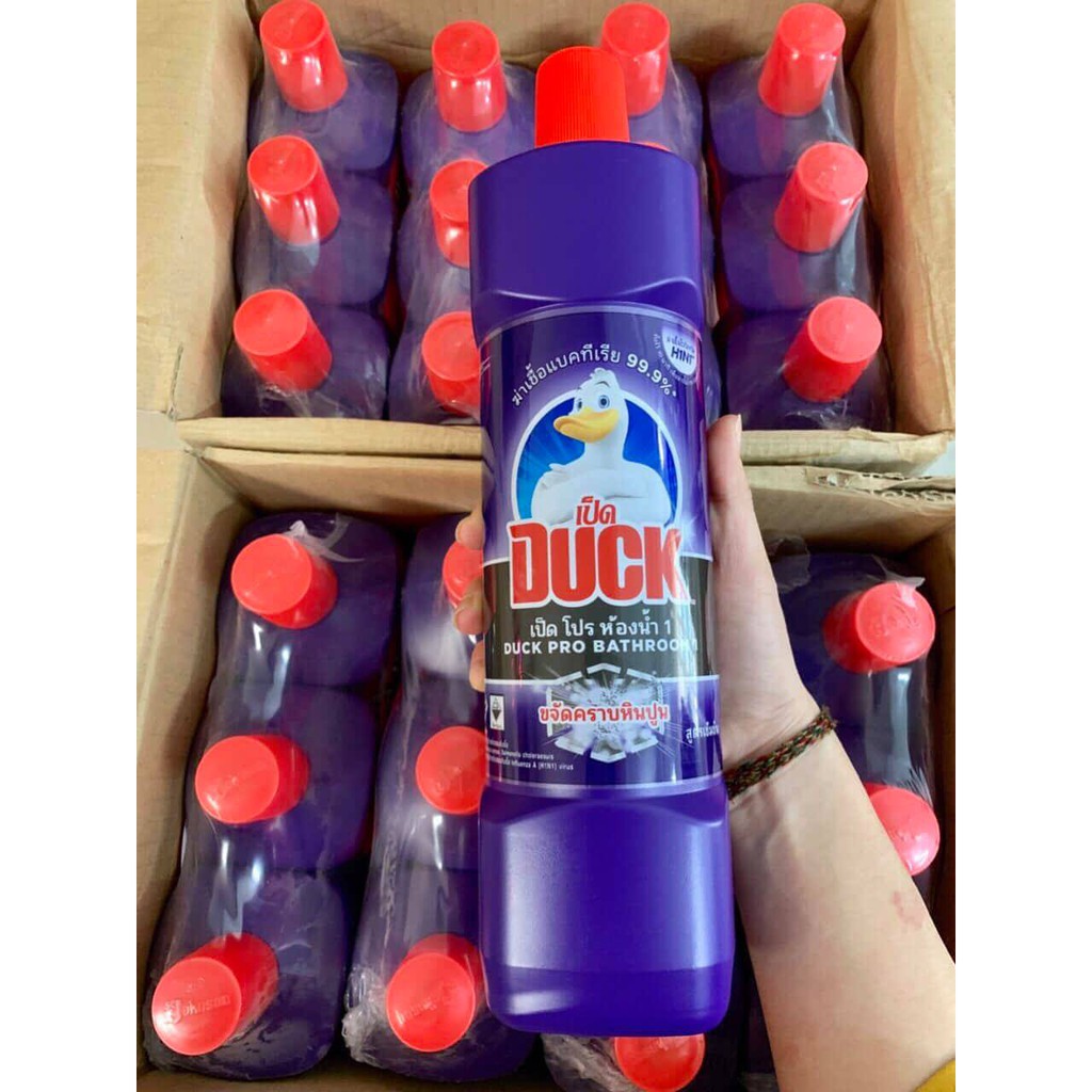 [HCM]NƯỚC TẨY BỒN CẦU DUCK- CON VỊT 900ML THÁI LAN