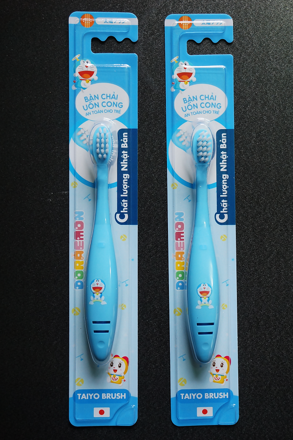 Doraemon toothbrush for Baby, Japanese soft toothbrush, toothbrush for Kid
