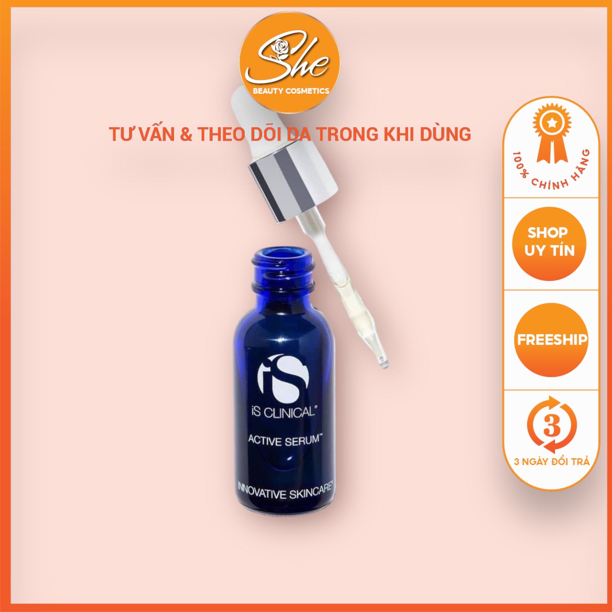 Serum b5 hydra cool is clinical cấp nước, phục hồi da tổn thương 60ml