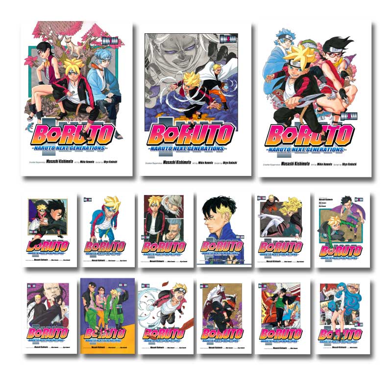 Truyện Manga - Boruto - Volume 1-15