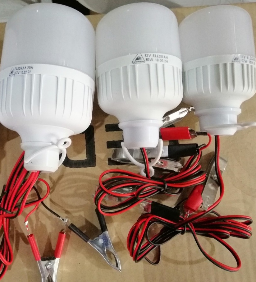 bóng đèn led xài bình 12v- 20w