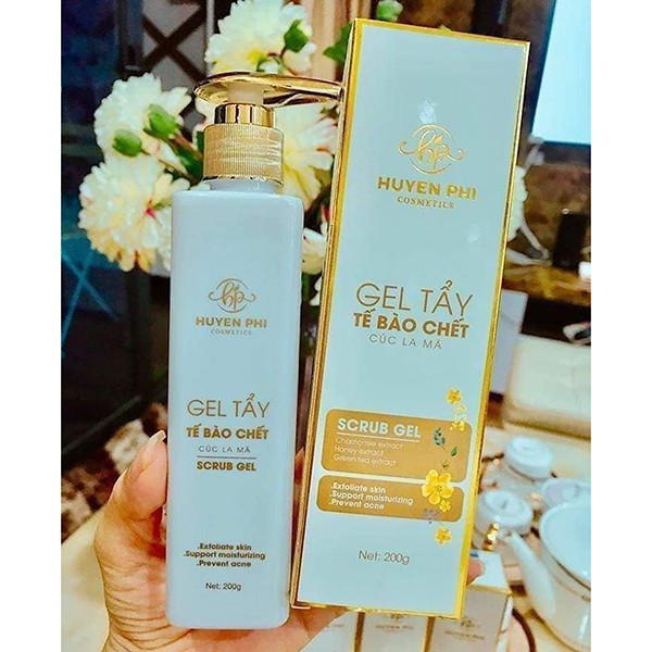 TẨY DA CHẾT HUYỀN PHI [MUA 1 TẶNG 1] {GIÁ SỈ} Tặng Bông rửa, tẩy da chết body, tẩy da chết mặt, tẩy da chết nách