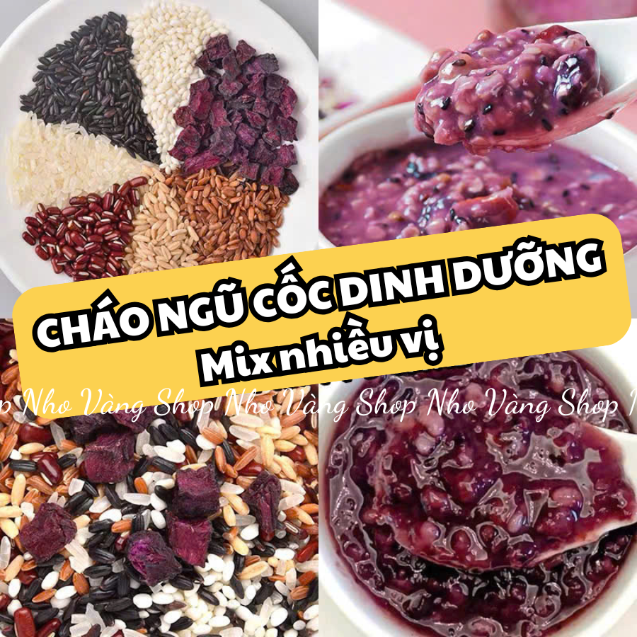 Cháo ngũ cốc dinh dưỡng cháo cho bé cho phụ nữ sau sinh 100g