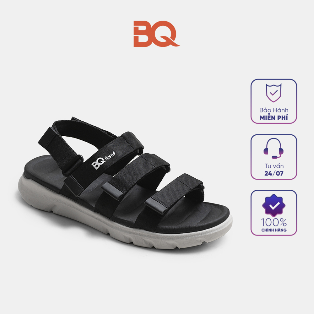 Giày sandal nam nữ đi học unisex đẹp 3 quai ngang SD BQ040