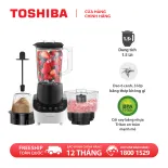 Máy xay sinh tố Toshiba BL-70PS1PV 1.5 lít - Điều khiển cảm ứng - Cối Tritan siêu cứng - Dao 6 lưỡi, 3 lớp bằng thép không gỉ - Tích hợp 3 cối xay - Công suất 700W - Hàng chính hãng bảo hành 12 tháng chất lượng Nhật Bản