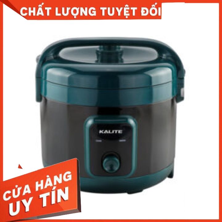 Nồi cơm điện KL-618 / KL-619 hàng chính hãng của KALITE, Dung tích lớn 1.8L, công suất 700W, nấu cơm - thổi xôi - nấu chè - sữa chua,.... Bảo hành 12 tháng, lỗi 1 đổi1 trong vòng 7 ngày