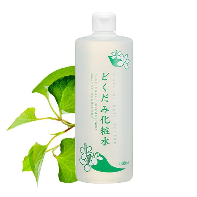 ước hoa hồng cho da nhờn mụn Dokudami Natural Skin Lotion