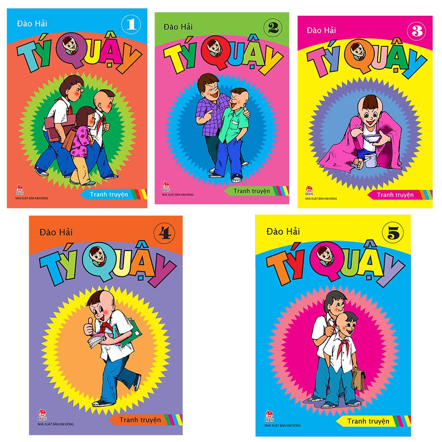 Sách - combo tý quậy - 5 quyển