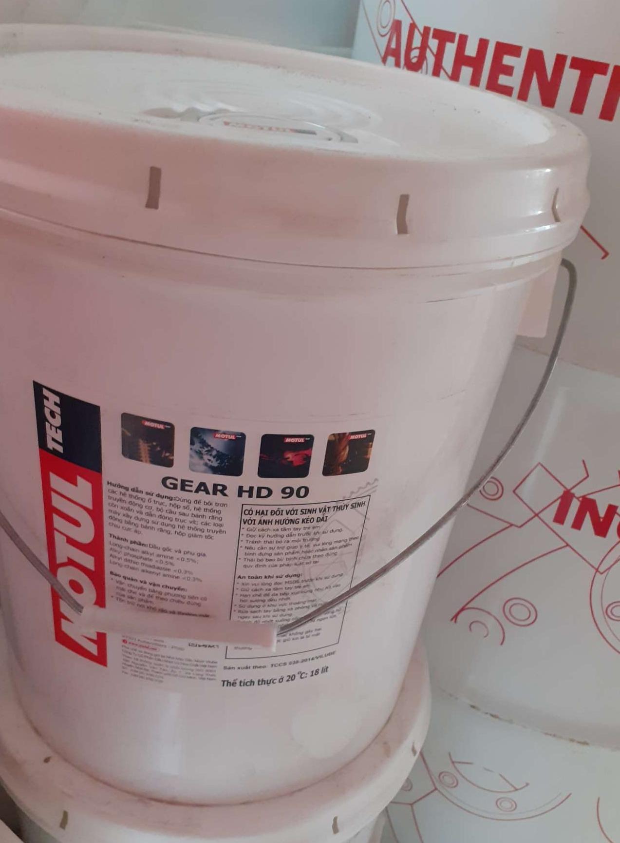 Dầu nhớt motul gear oil 90 gldung tích 18 lít