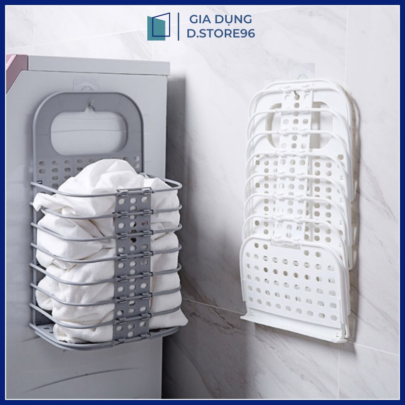 Sọt Đựng Quần Áo Bằng Nhựa Gấp Gọn