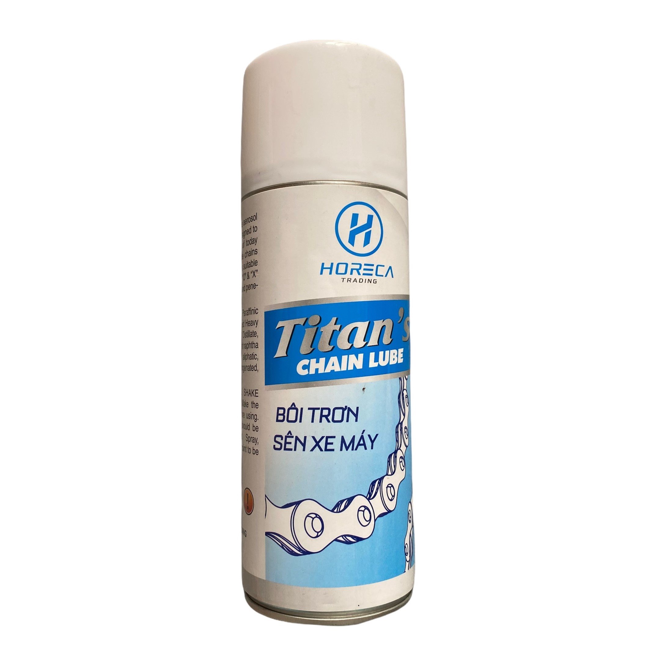Chai xịt bôi trơn sên xe mấy TITAN CHAIN LUBE 400ml