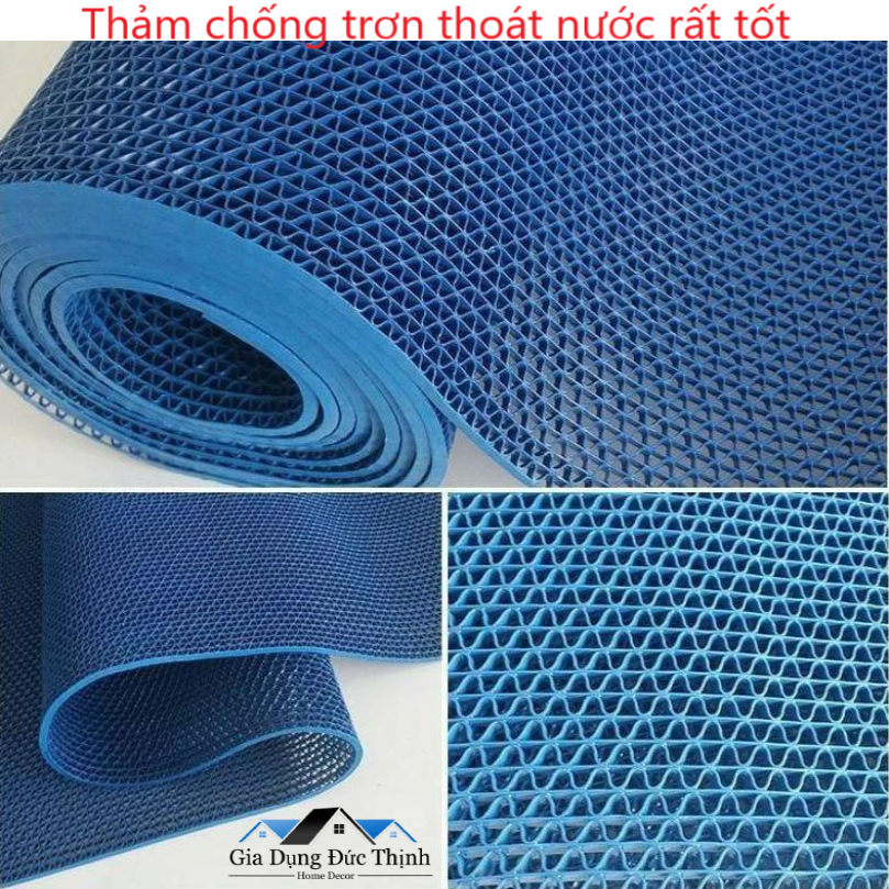 Miếng lót sàn nhà tắm, nhà vệ sinh, nhà bếp chống trơn trượt khổ 1.2m x 1m. Thảm trải sàn.