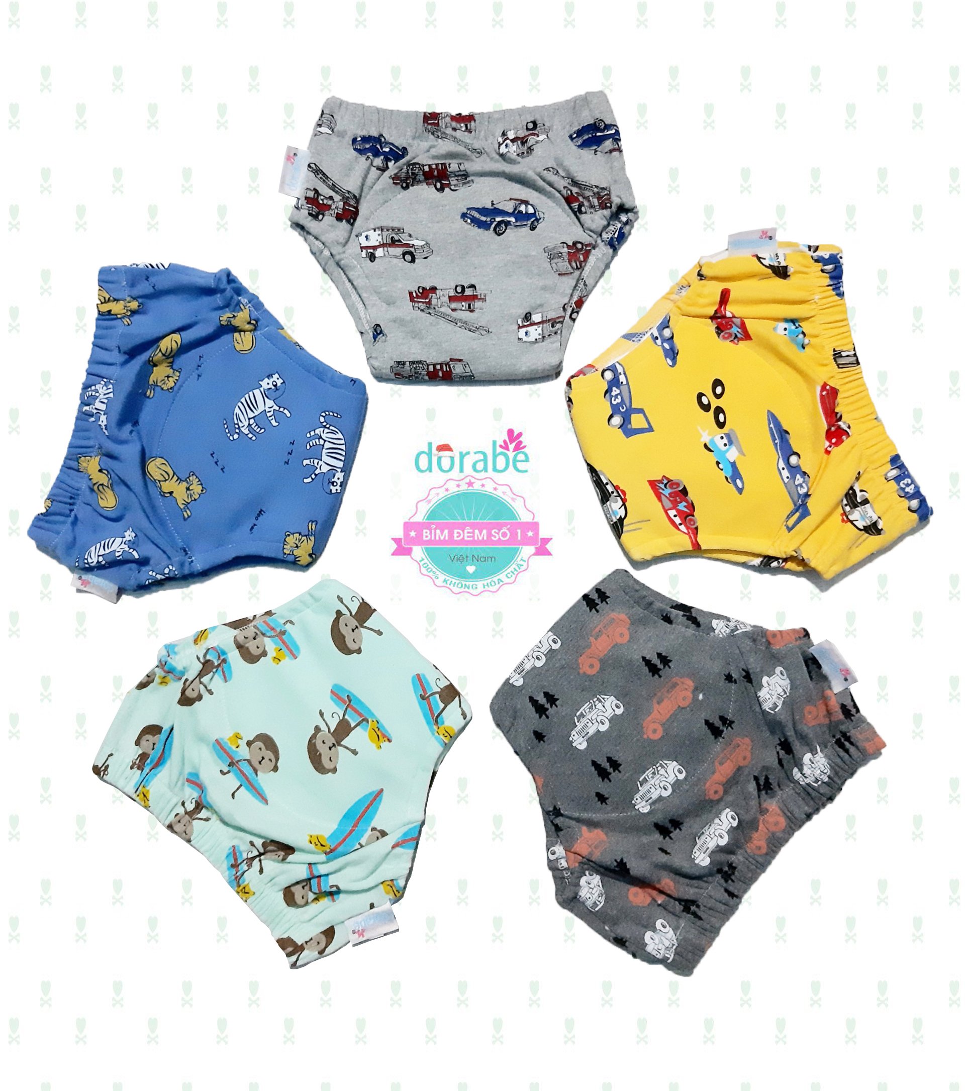 QUẦN BỎ BỈM DORABE 8 LỚP